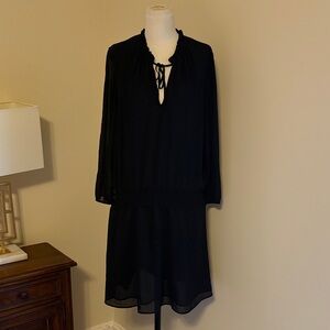 Elegant Black Women's Dress
